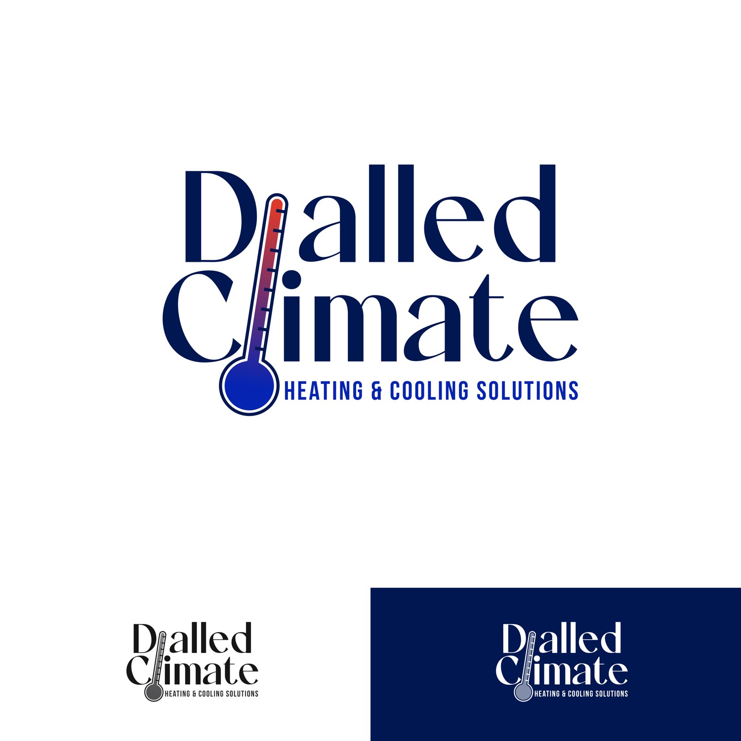 Dialled Climate logo option 1