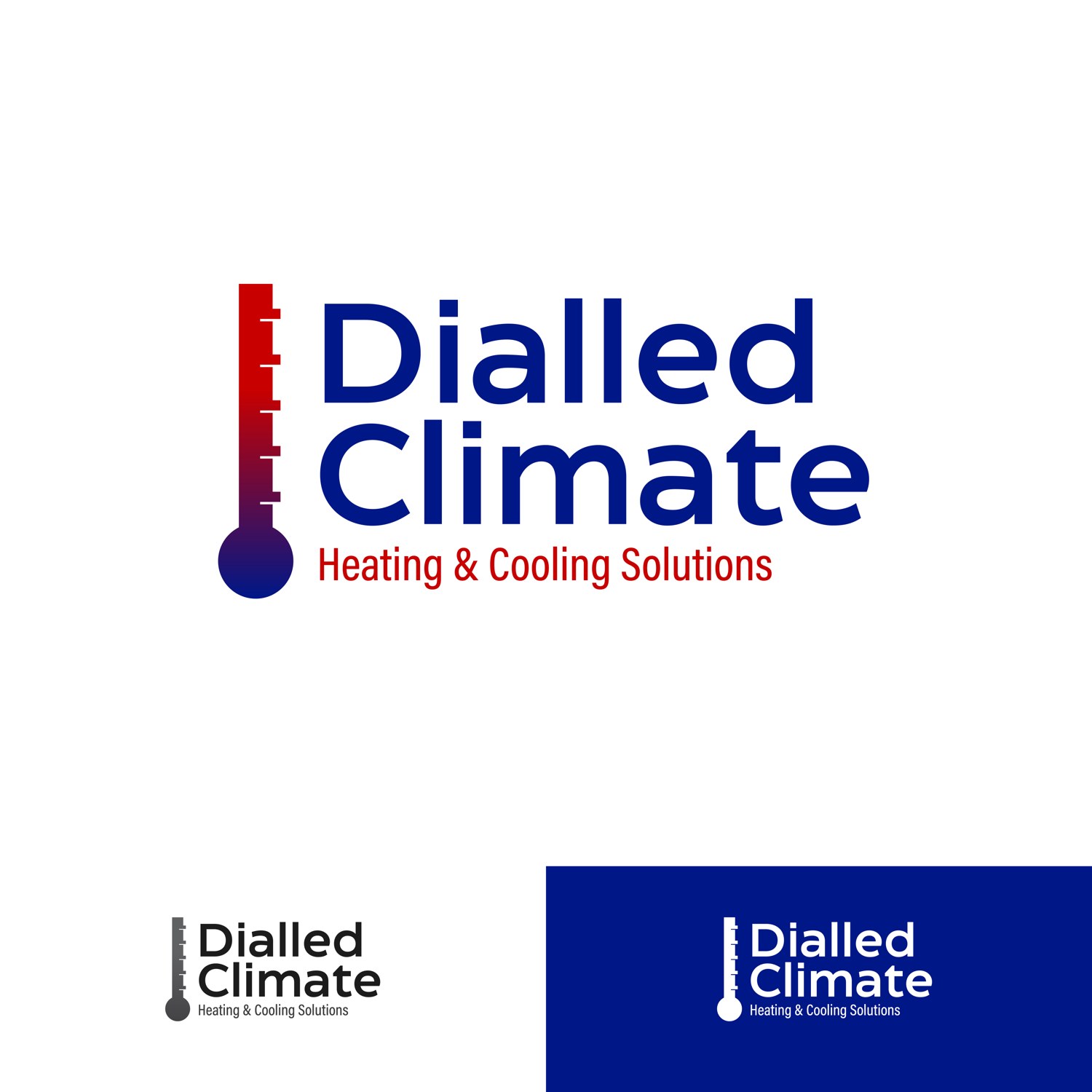 Dialled Climate logo option A