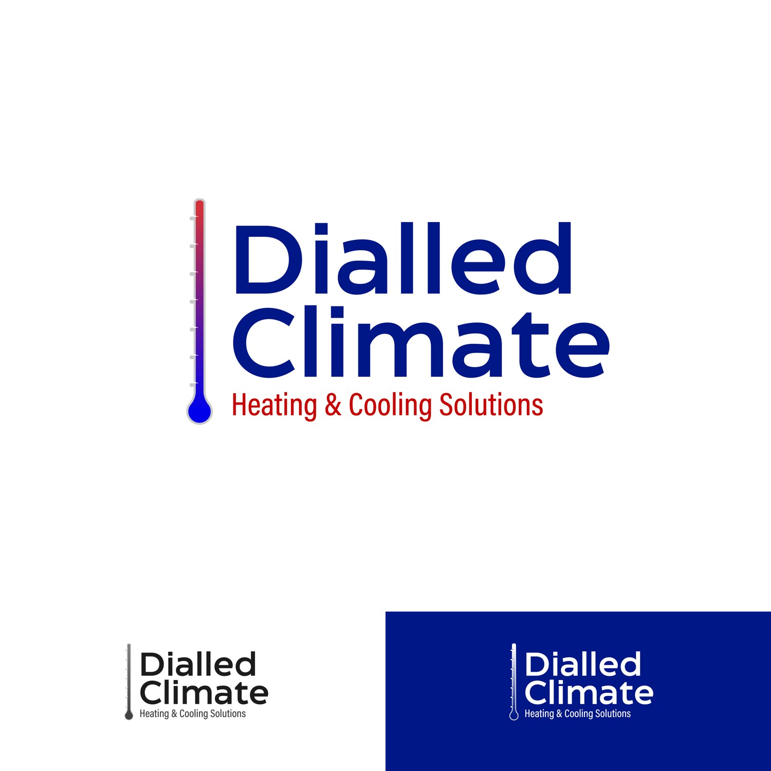 Dialled Climate logo option B
