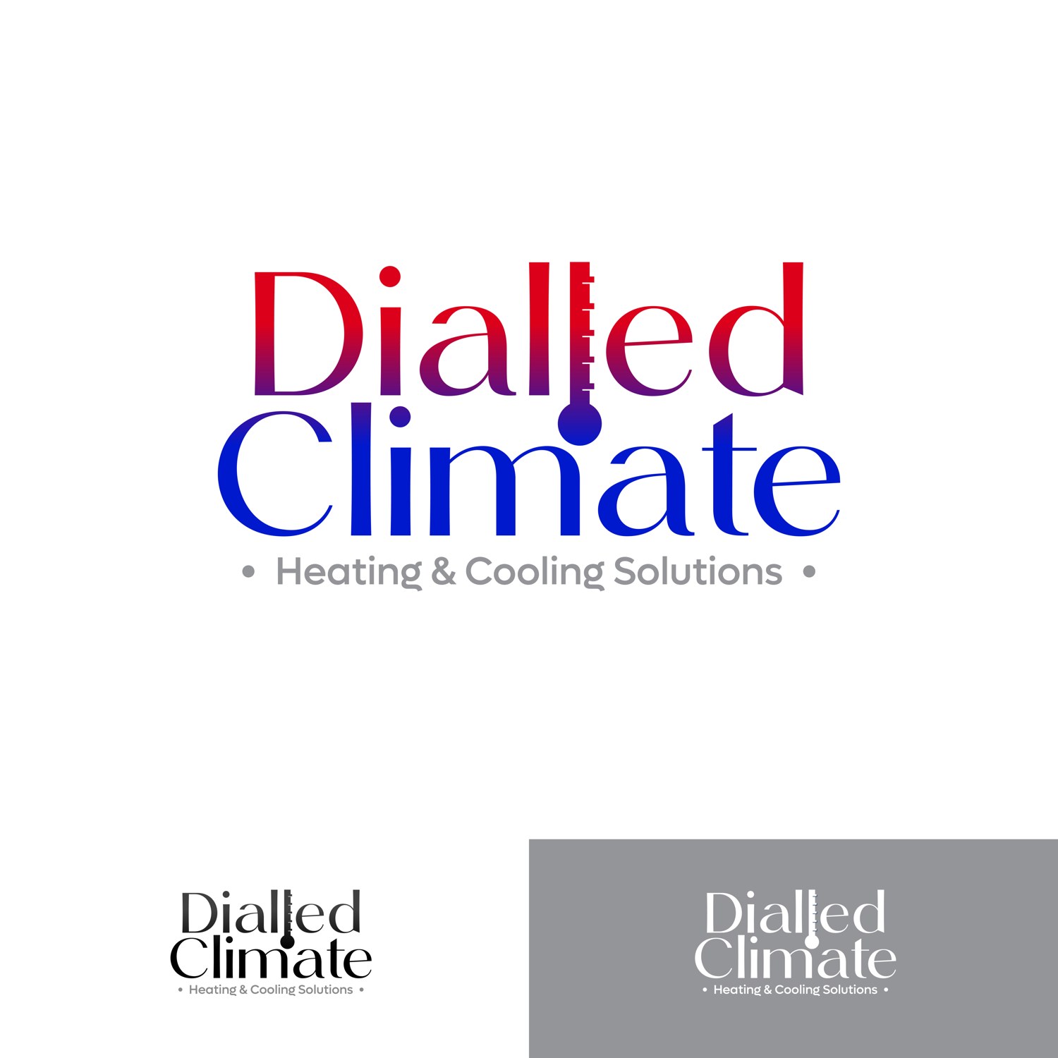 Dialled Climate logo option C